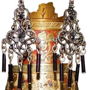 Bohemian Vibe Tube Bead Dangle Earrings